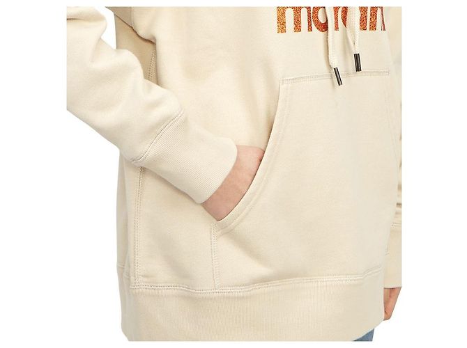 Isabel Marant Mansell Fleece-Kapuzenpullover für Damen ECBE Weiß - Ansicht 10