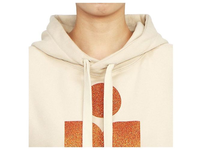 Isabel Marant Mansell Fleece-Kapuzenpullover für Damen ECBE Weiß - Ansicht 7
