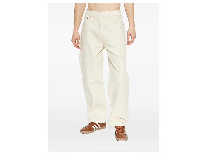Kenzo Jeans cargo Monkey Fit in denim giapponese Blu - vista 6