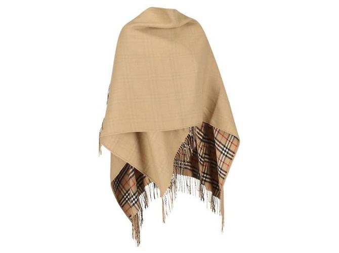 Burberry Capa de lana a cuadros reversible - vista 5