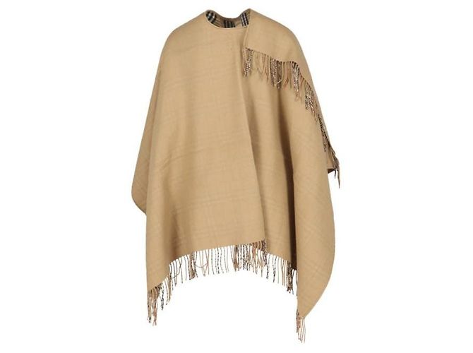 Burberry Capa de lana a cuadros reversible - vista 6