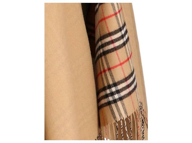 Burberry Capa de lana a cuadros reversible - vista 7