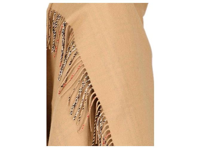 Burberry Capa de lana a cuadros reversible - vista 8