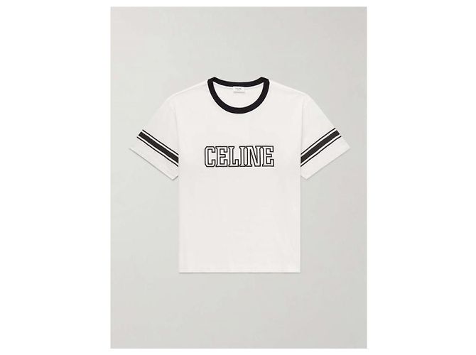 Céline Camiseta Loose TRIOMPHE em jersey de algodão - vista 5