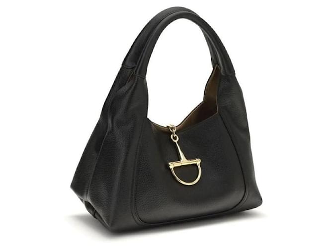 Gucci Borsa a Spalla Soft Bit Nero - vista 6