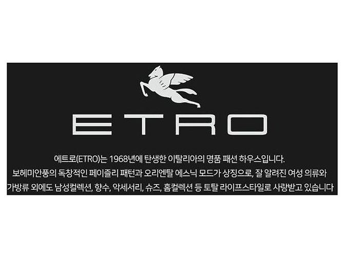 Etro Sonnenbrille Unisex Mode Oversized Luxus Metall Mehrfarben - Ansicht 2