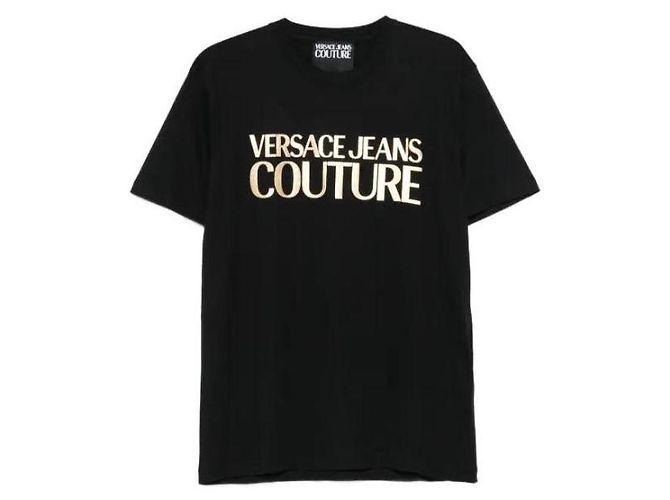 Versace Camiseta con logo de cristal - vista 4