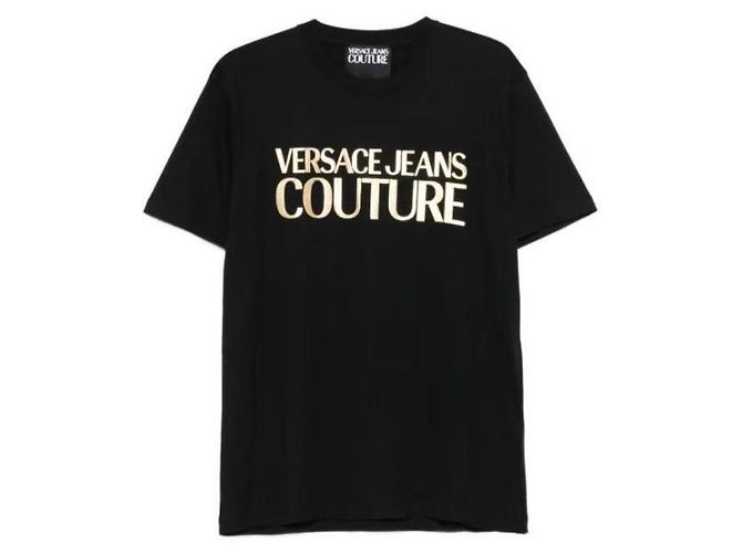 Versace Camiseta con logo de cristal - vista 5