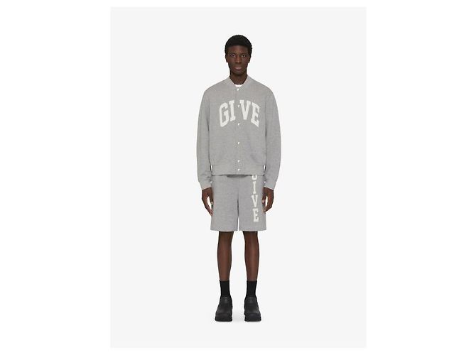 Givenchy Baumwoll-Mesh-Shorts mit Logo - vue 5