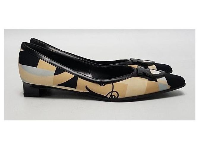 Salvatore Ferragamo Scarpe basse da donna Marrone - vista 3