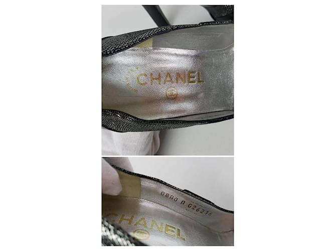 2.55 Chanel Décolleté da donna Nero - vista 5