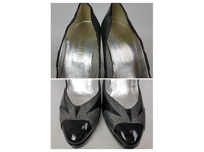 2.55 Chanel Décolleté da donna Nero - vista 6