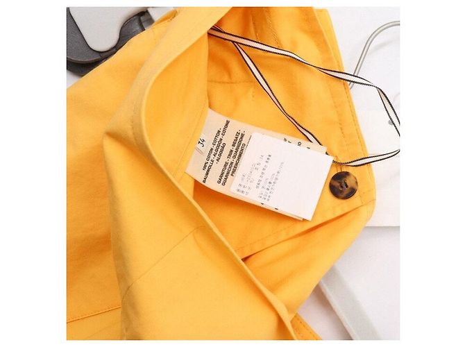 Hermès Pantalones de algodón detallados para mujer - Temporada Naranja - vista 5