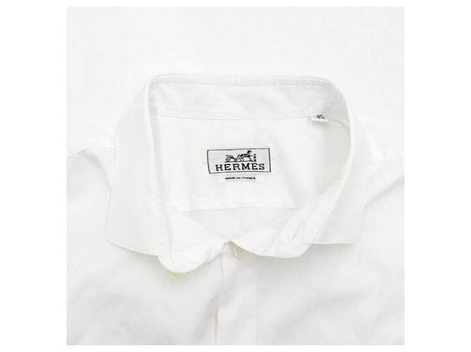 Hermès Camicia classica in cotone Bianco - vista 5