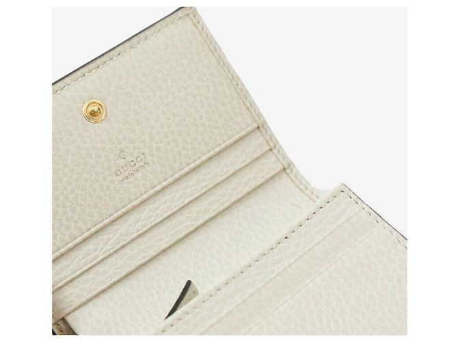 Gucci Portacarte GG Marmont Beige Marrone - vista 6