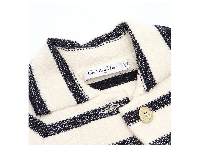 Dior Chaqueta de punto de algodón y lana para mujer - vista 5