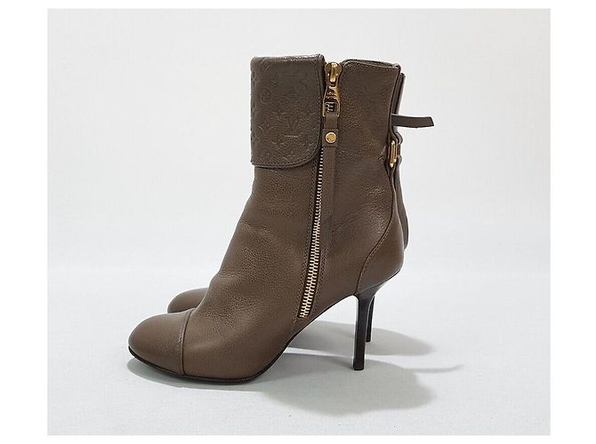 Louis Vuitton Botines Anfrent Castaño - vista 6