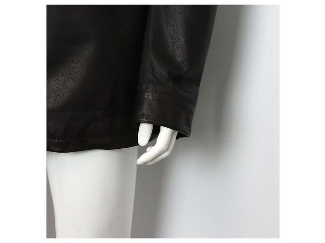 Fendi Black Leather Men's Jacket - view 3