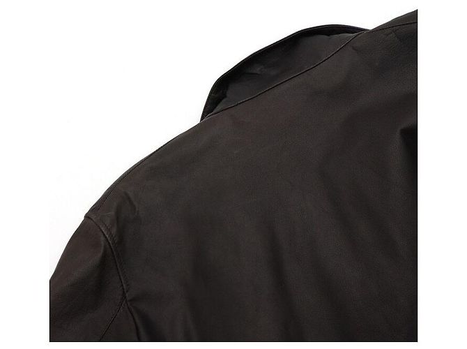 Fendi Black Leather Men's Jacket - view 8