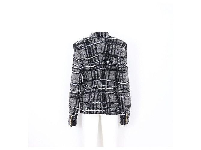 Balmain Double Gold Button Tweed Women's Jacket - view 4