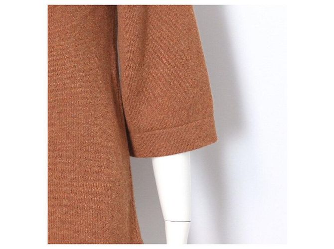 Chanel Suéter túnica de cachemira para mujer Castaño - vista 3