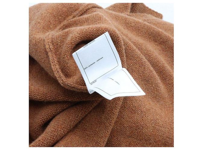 Chanel Suéter túnica de cachemira para mujer Castaño - vista 5
