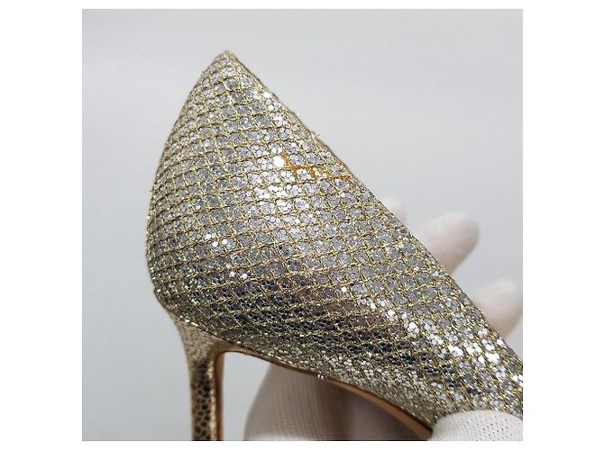 Jimmy Choo Décolleté glitterati - vista 6