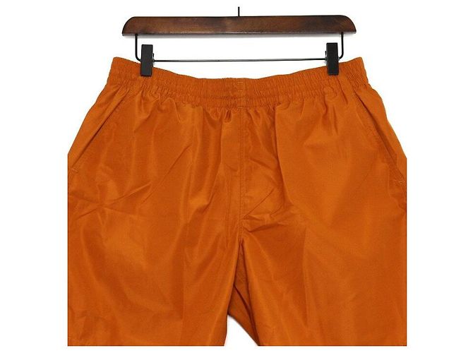 Louis Vuitton Orangefarbene Nylon-Monogramm-Badeshorts Herrenshorts - Ansicht 2