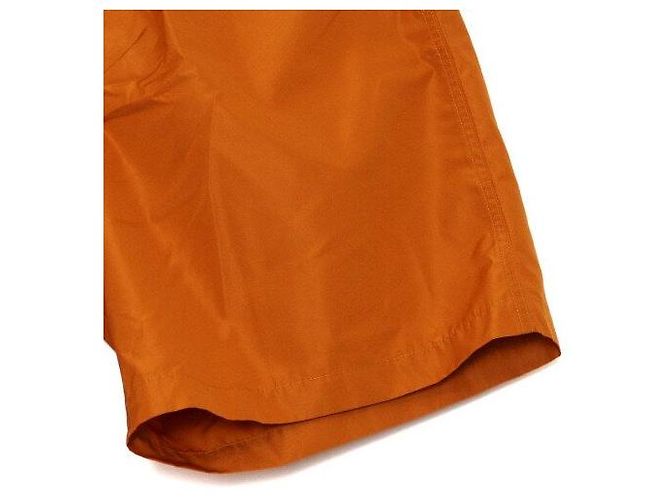Louis Vuitton Orangefarbene Nylon-Monogramm-Badeshorts Herrenshorts - Ansicht 3