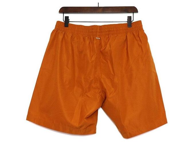 Louis Vuitton Orangefarbene Nylon-Monogramm-Badeshorts Herrenshorts - Ansicht 4