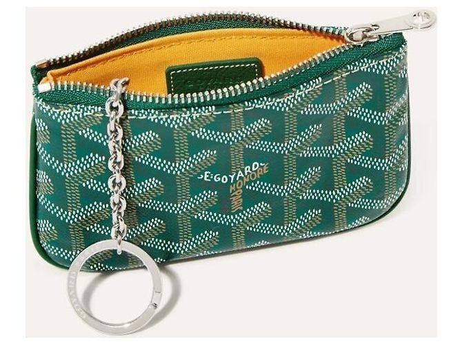 Goyard Pochette Sena Nano Green stamp - vista 3