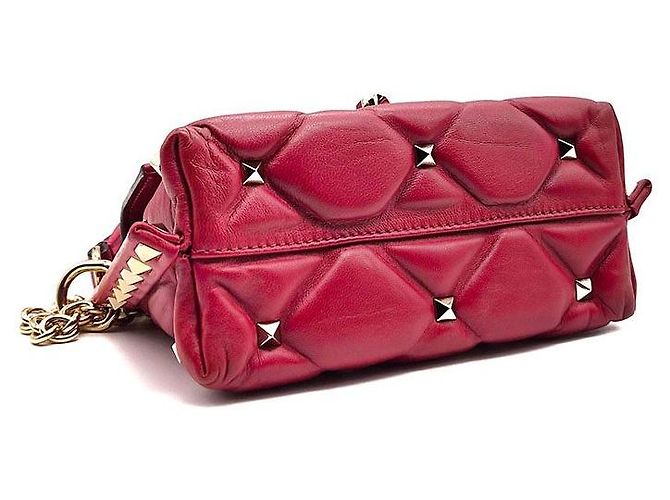 Valentino Rockstud Candy Mini Umhängetasche Rot - Ansicht 7