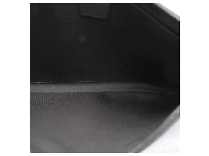 Louis Vuitton Clutch Monogram Shadow Nero - vista 16