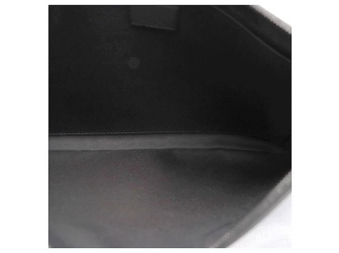 Louis Vuitton Clutch Monogram Shadow Nero - vista 7