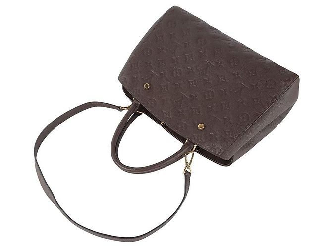 Louis Vuitton Borsa a Spalla Empreinte Montmartre MM Marrone - vista 4