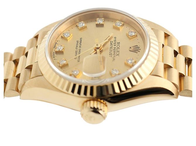 Rolex Reloj de oro para mujer Datejust Gold After Diamond Multicolor - vista 12