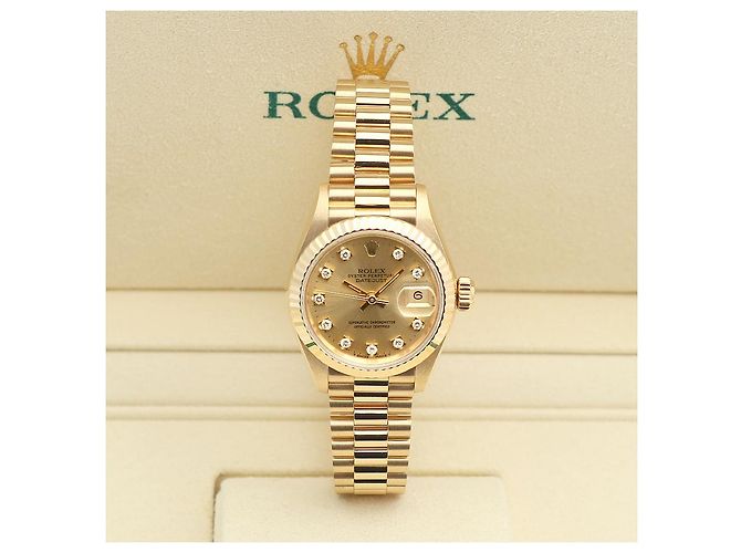 Rolex Reloj de oro para mujer Datejust Gold After Diamond Multicolor - vista 2