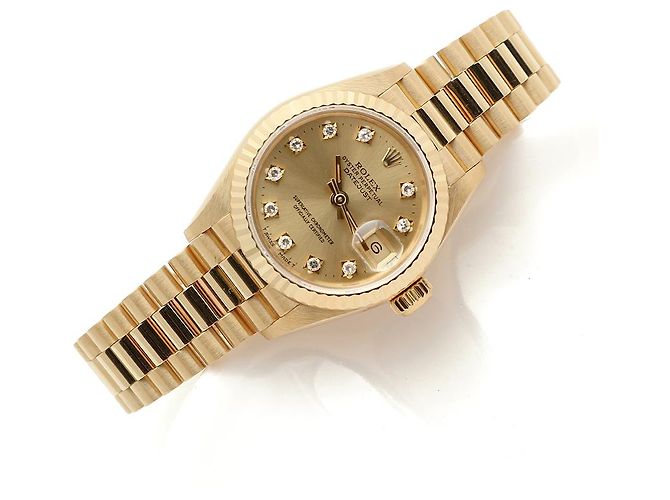 Rolex Reloj de oro para mujer Datejust Gold After Diamond Multicolor - vista 23
