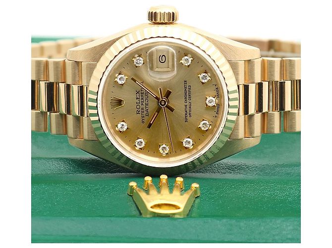 Rolex Reloj de oro para mujer Datejust Gold After Diamond Multicolor - vista 26