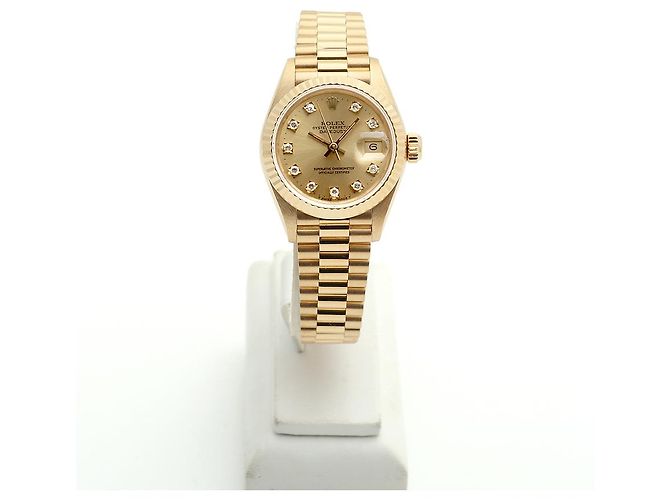 Rolex Reloj de oro para mujer Datejust Gold After Diamond Multicolor - vista 3