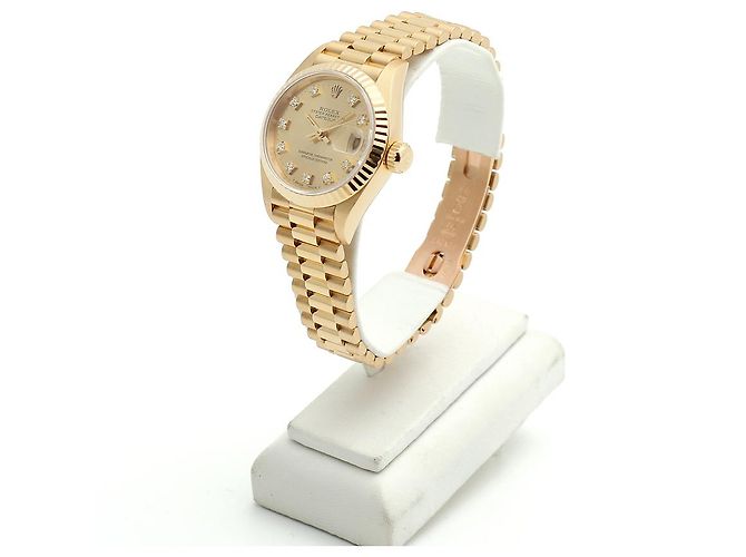 Rolex Reloj de oro para mujer Datejust Gold After Diamond Multicolor - vista 4
