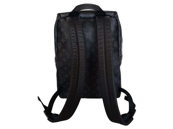 Louis Vuitton Mochila Discovery PM en lona Monogram Eclipse negra Castaño - vista 7