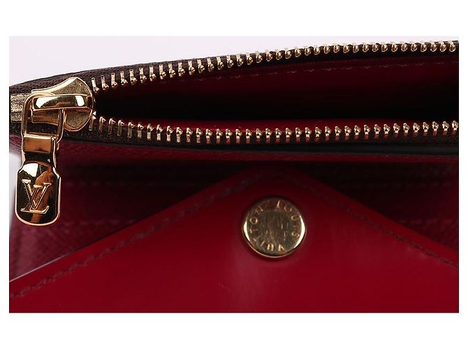 Louis Vuitton Cartera Zoe Fuchsia Cartera Compacta Rosa - vista 11