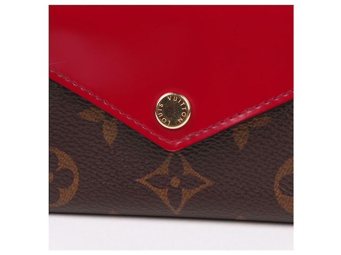Louis Vuitton Cartera Zoe Fuchsia Cartera Compacta Rosa - vista 3