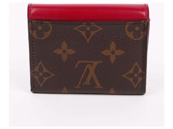 Louis Vuitton Cartera Zoe Fuchsia Cartera Compacta Rosa - vista 5