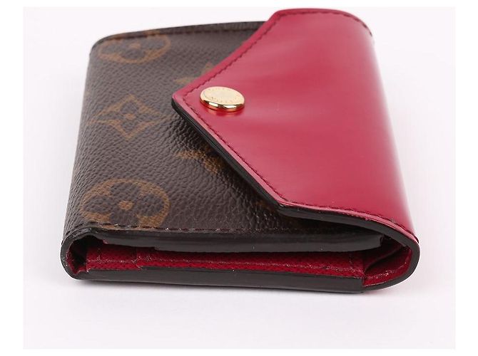 Louis Vuitton Cartera Zoe Fuchsia Cartera Compacta Rosa - vista 6