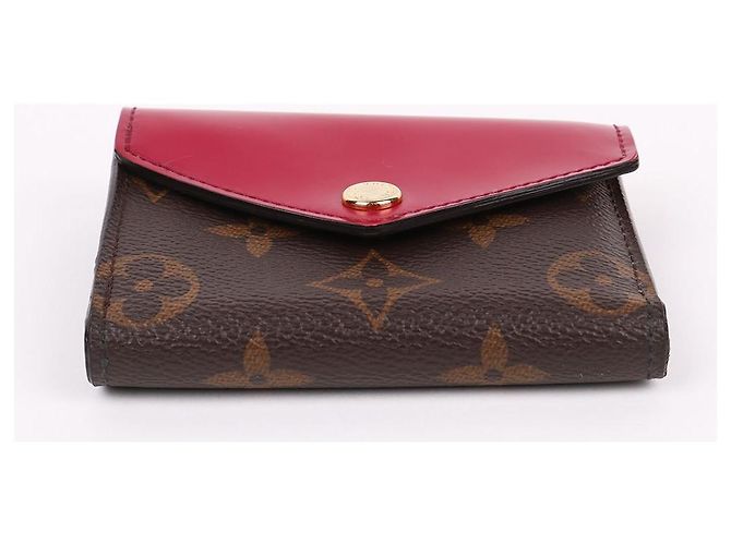 Louis Vuitton Cartera Zoe Fuchsia Cartera Compacta Rosa - vista 7