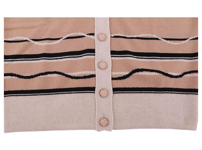 Hermès Langarm-Cardigan für Damen Braun - Ansicht 11