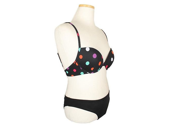Emporio Armani Bikini mit Multi-Dot-Logo Mehrfarben - Ansicht 2
