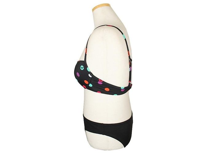 Emporio Armani Bikini mit Multi-Dot-Logo Mehrfarben - Ansicht 3